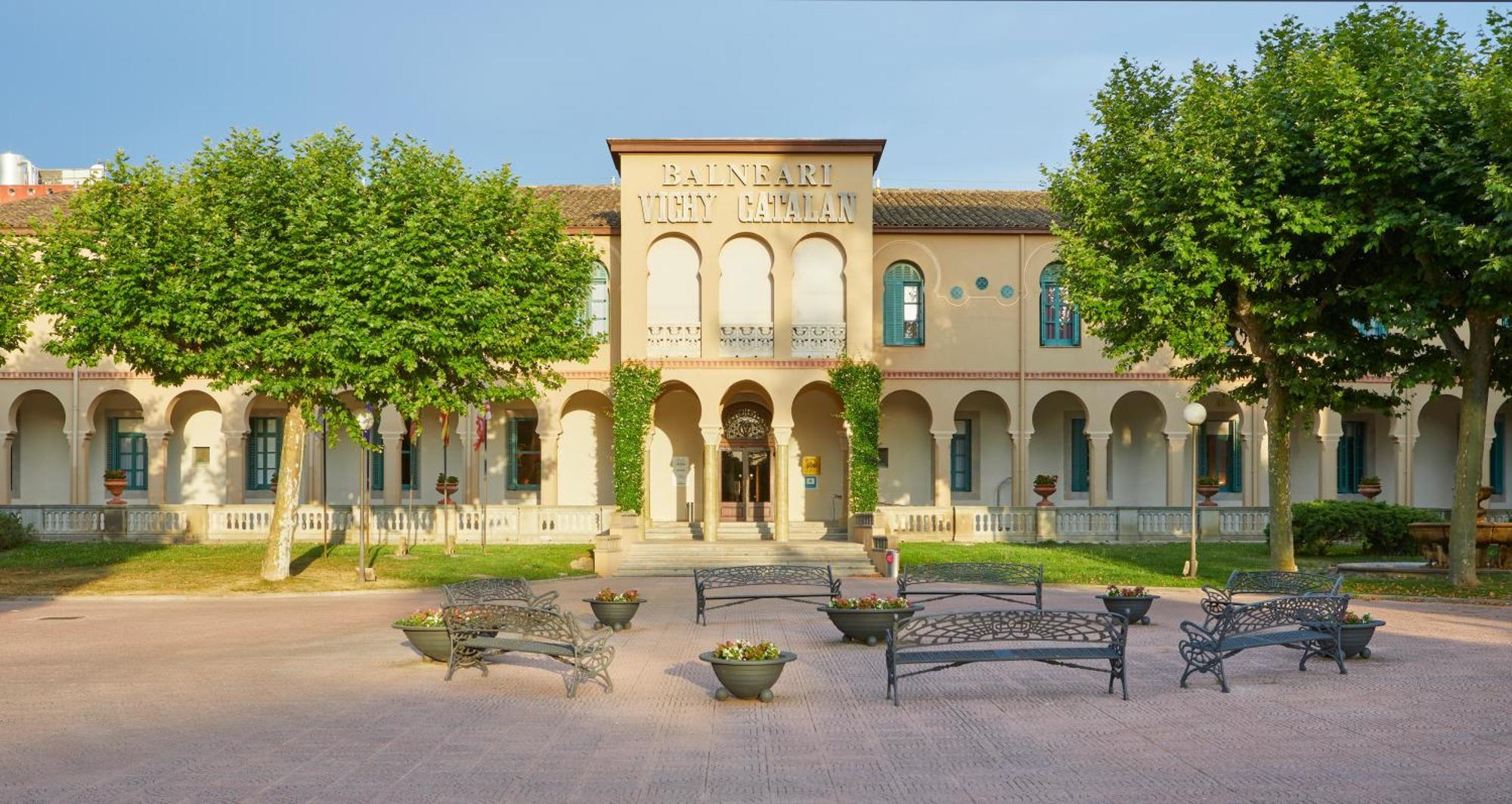 1881 Hotel Balneario Vichy Catalan Caldes de Malavella Exterior foto