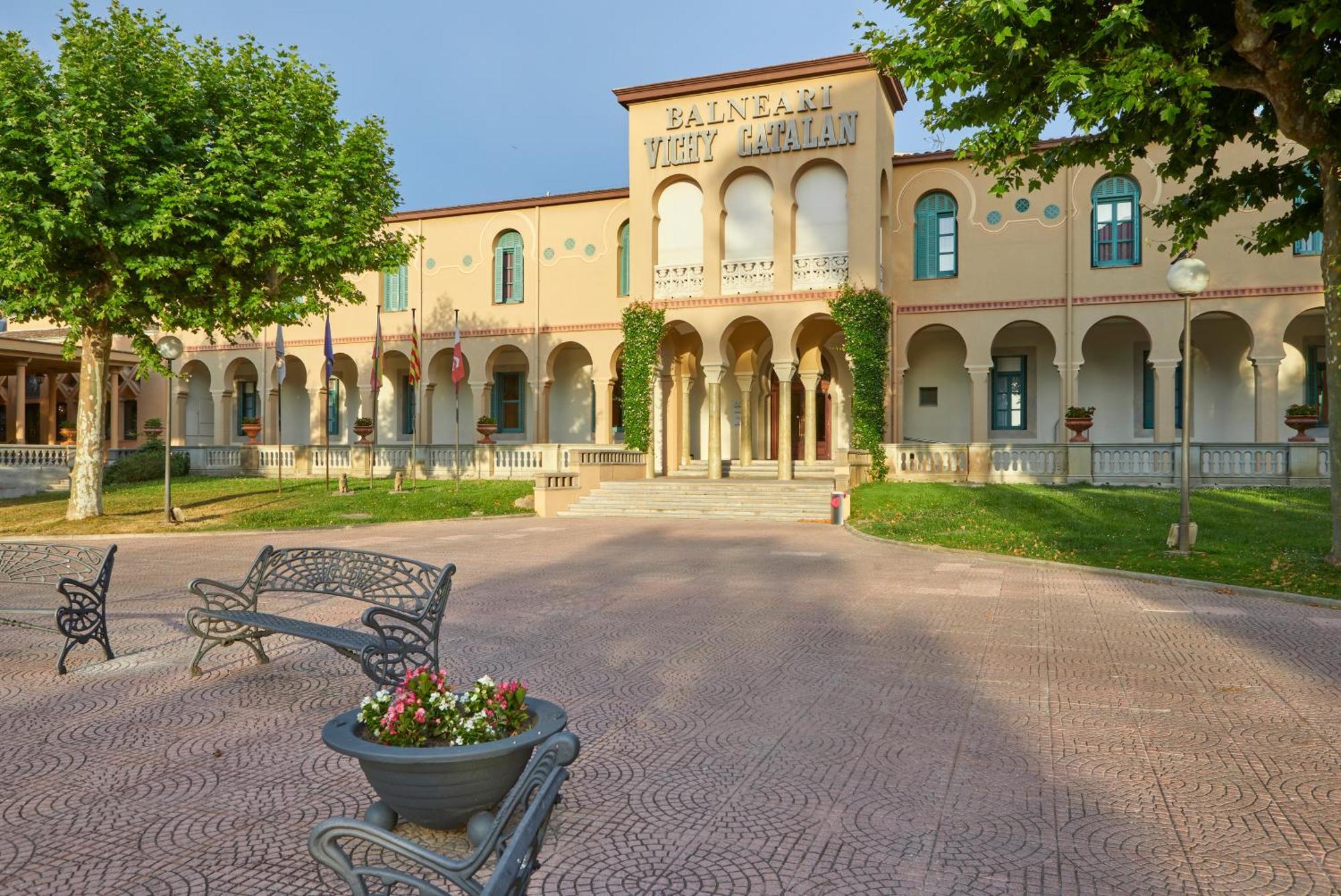1881 Hotel Balneario Vichy Catalan Caldes de Malavella Exterior foto